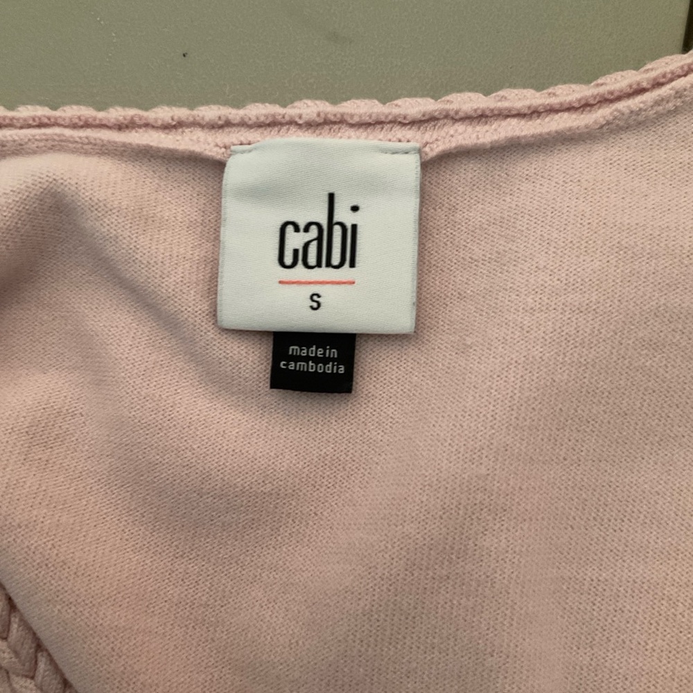CAbi 6661 Braided Neck Pullover Sweater Size S - Picture 7 of 10